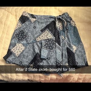 Altar'd State skort